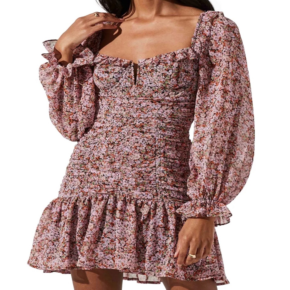Astr Floral Dress Sz Small